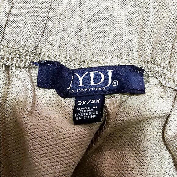 NYDJ New taupe French Terry lounge set size 2x-3x - Picture 11 of 16